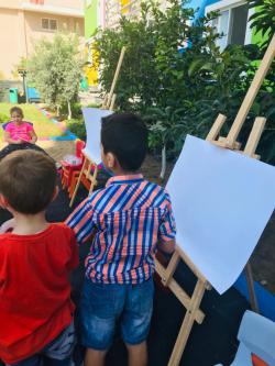 LALELER RESİM ÇALIŞMASI